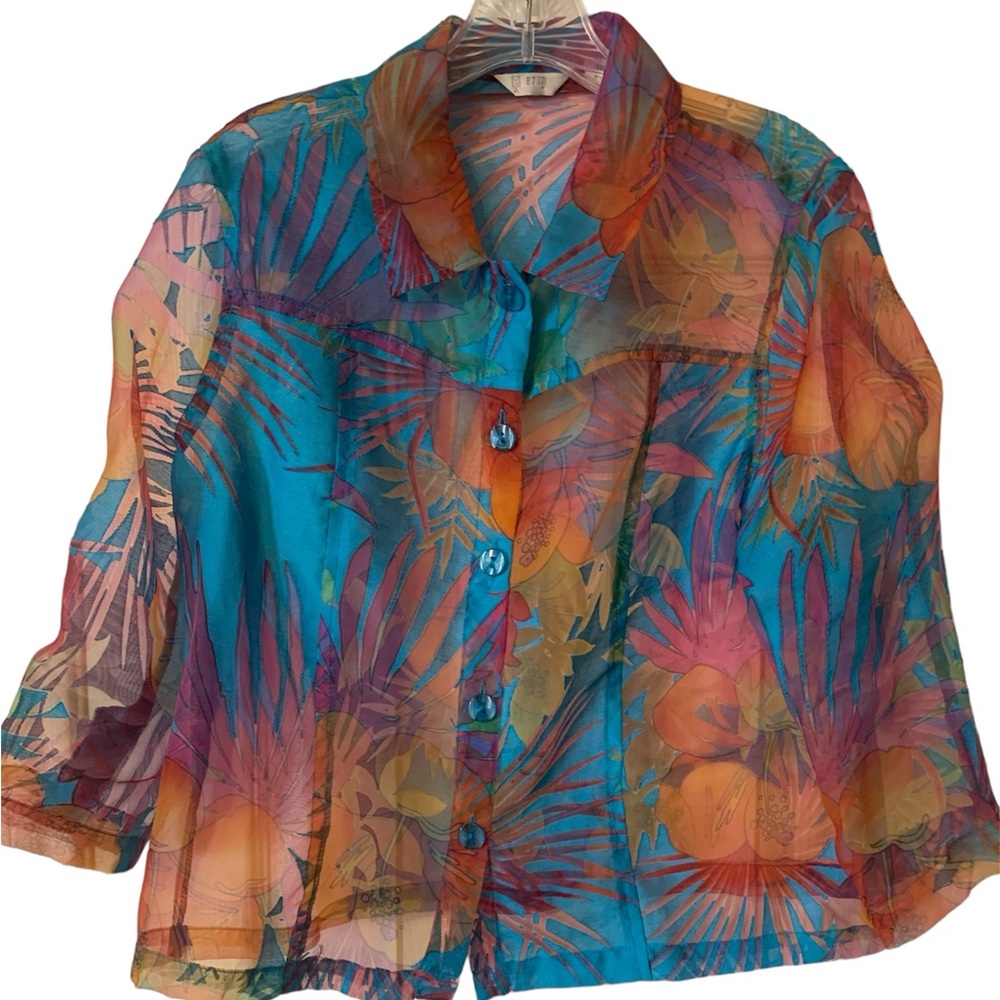 ERIN Women’s Sheer Blouse
